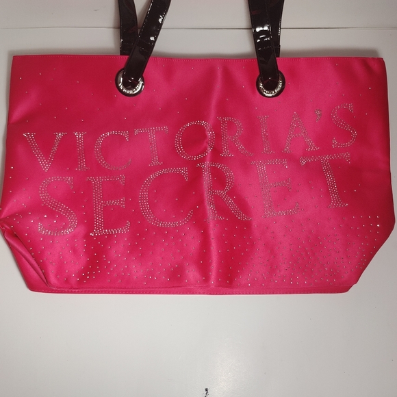 Never used Pink Victoria's Secret Tote - Picture 1 of 7